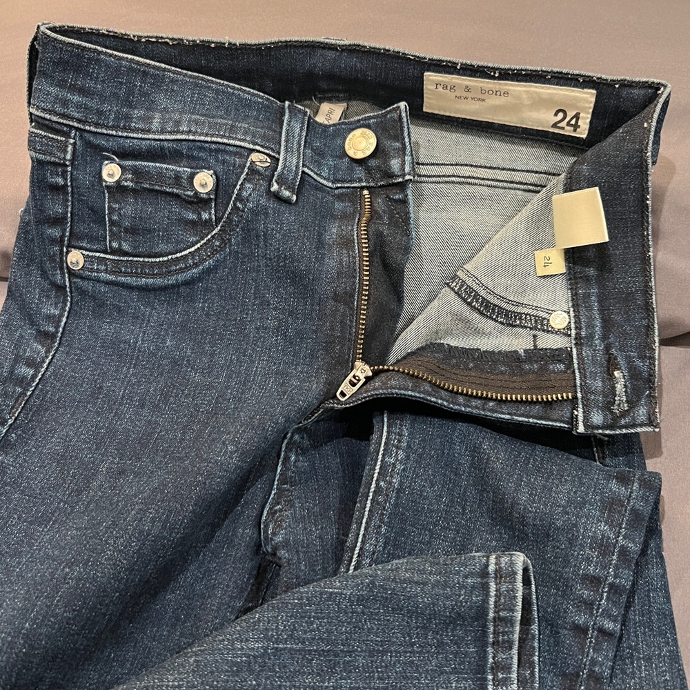 Rag & Bone Dark Denim Jeans